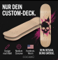 Preview: COCAMÜ Custom Skateboard Deck selbst gestalten | Dein Design & Profi-Setup